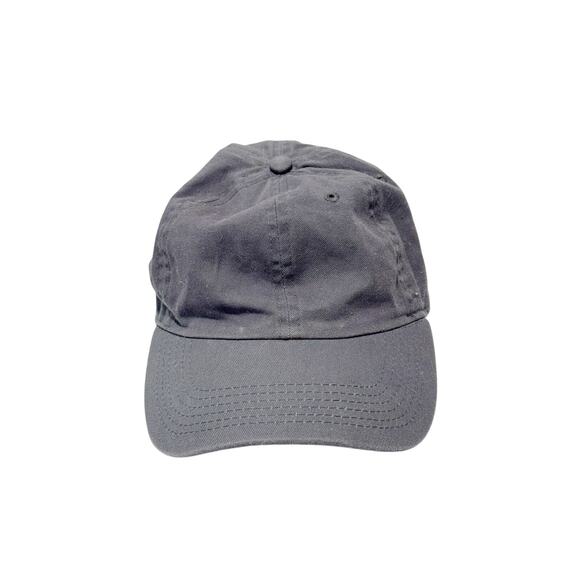 Adjustable Solid Dark Gray Newhattan Dad Hat Cap 100% Cotton - Picture 1 of 3